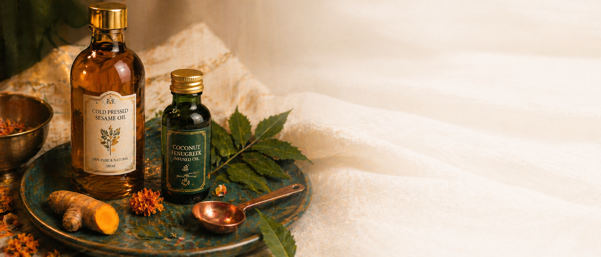 Doctor-approved herbal oils and natural care products
