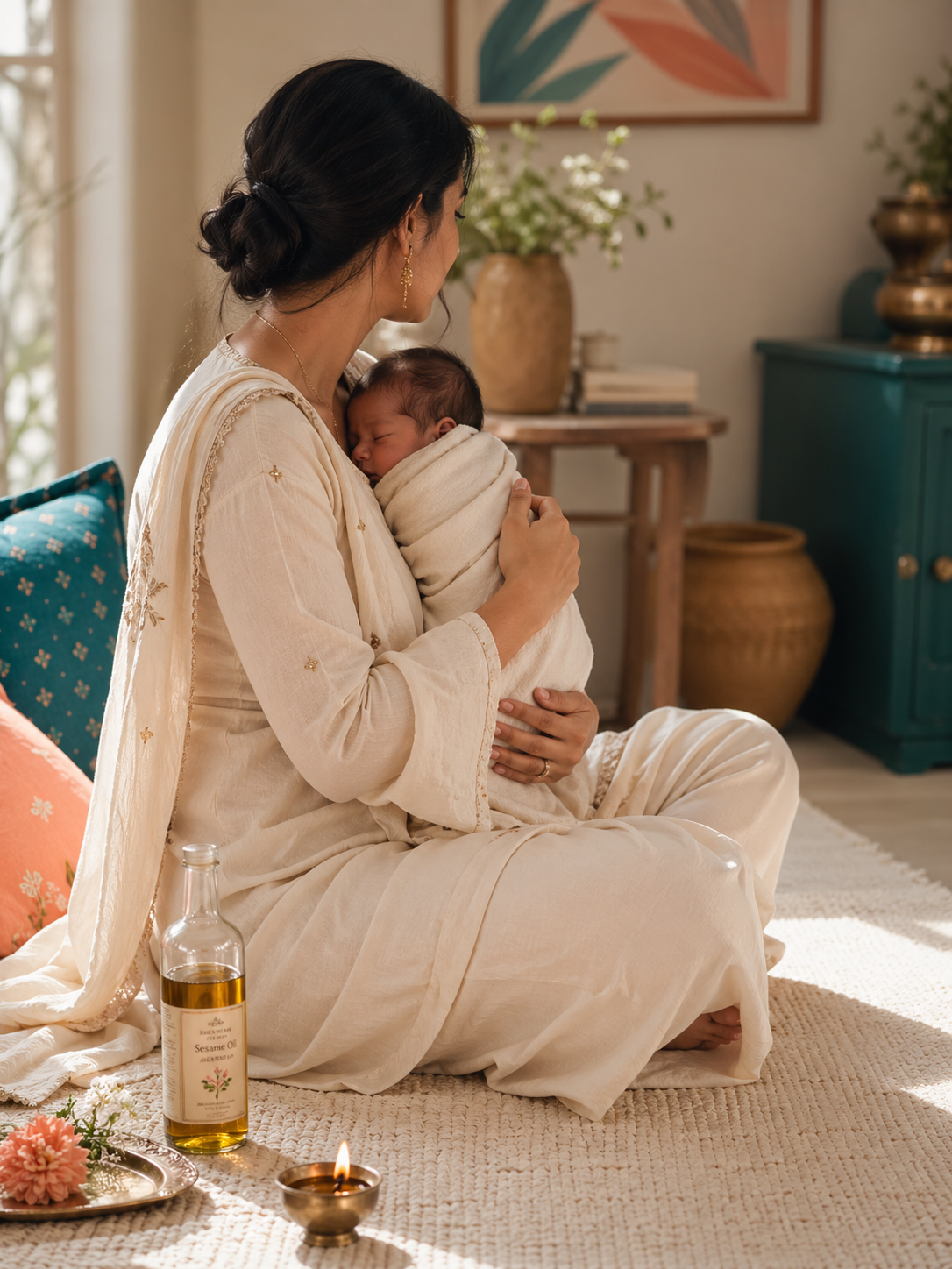 Loving postpartum care for mother and baby